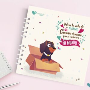 Cuaderno: Salvar la vida de un animal no cambiará el mundo